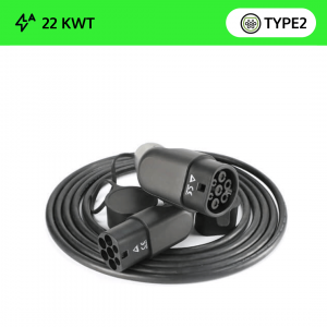 Трехфазный кабель Type 2 - Type 2 22 кВт