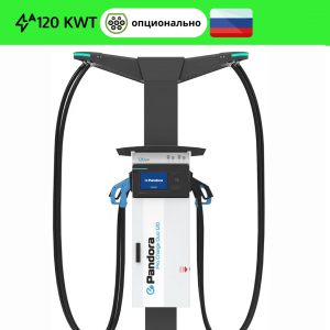 Pandora Pro Charge DUO 120 DC (постоянный ток) (разъемы GB/T / CSS Combo 2 / ChaDeMo)