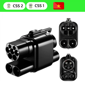 Адаптер AC (переменный ток)+DC (постоянный ток) разъемы CCS1 — CCS2 TYPE2 150A