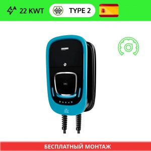 Зарядная станция Orbis VIARIS COMBI+ трехфазная 1х22 кВт с кабелем T2 5м